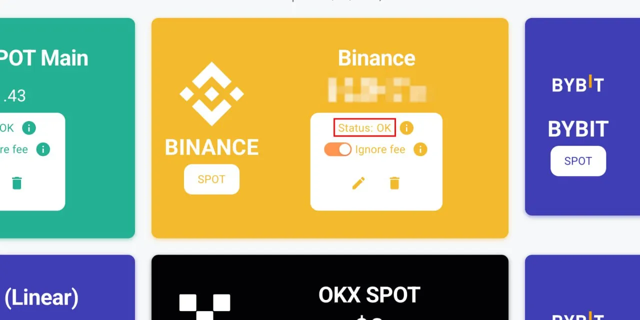 Exchange status OK